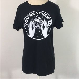 Black Matter by goody two sleeves T-Shirt Size L